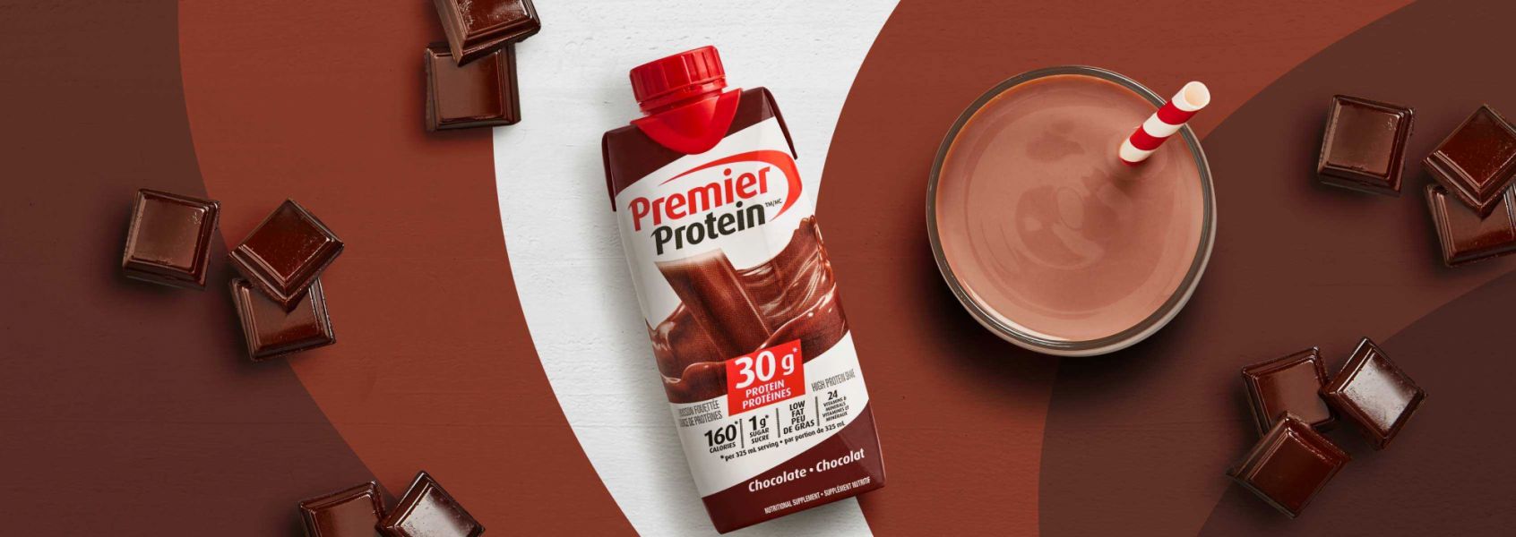 A photo of Premier Protein Chocolate Protein Shake