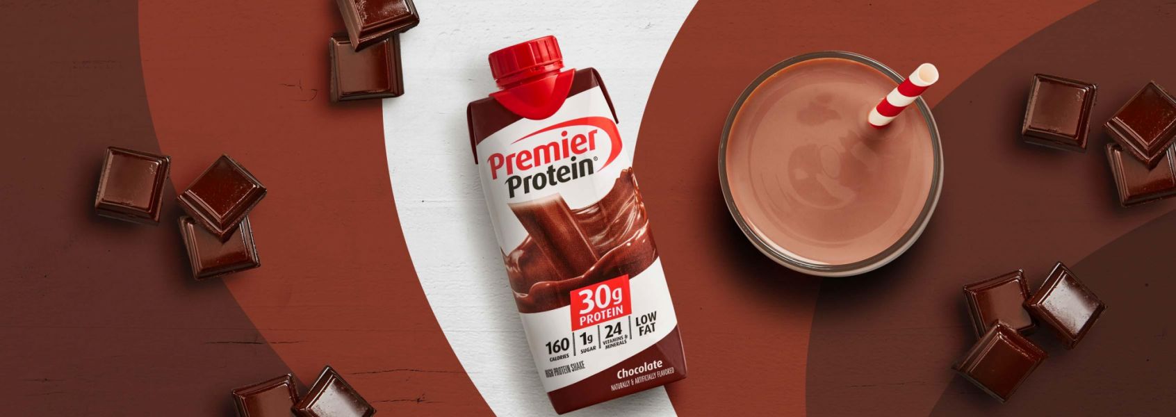 A photo of Premier Protein Chocolate Protein Shake