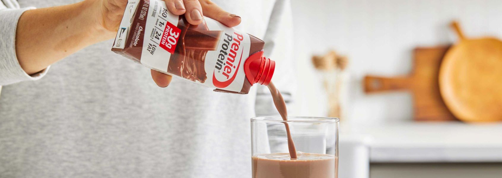 A photo of Premier Protein Chocolate Protein Shake