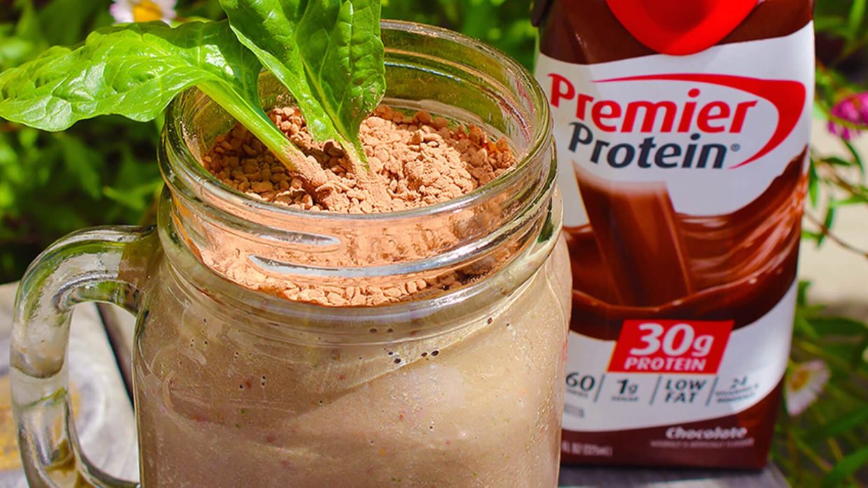 Delightful Dirt and Grass Smoothie