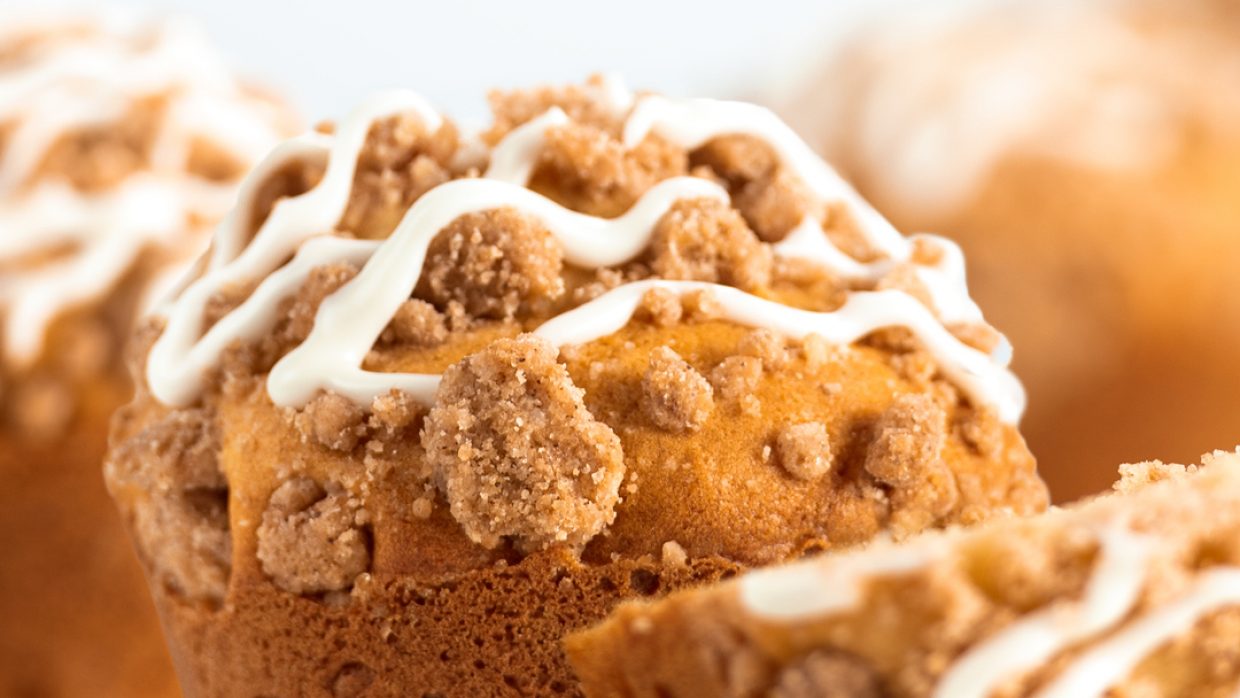 Premier Protein March Social Recipe Apple Cinnamon Muffin FB IG