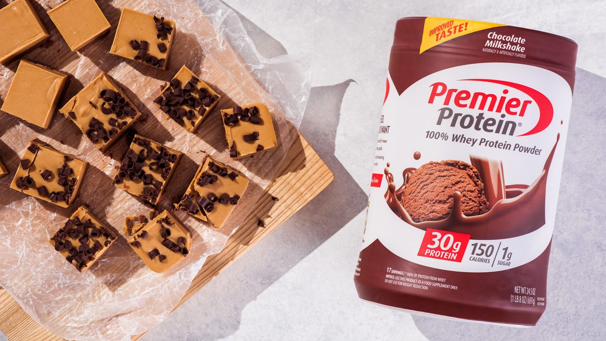 Q4 Premier Aug Social Recipe Chocolate PB Fudge Bars web powder