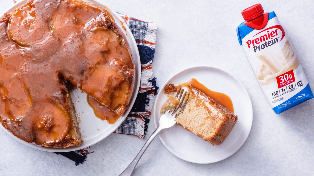 Q4 Premier Aug Social Recipe Gluten Free Caramel Apple Cake web tetra