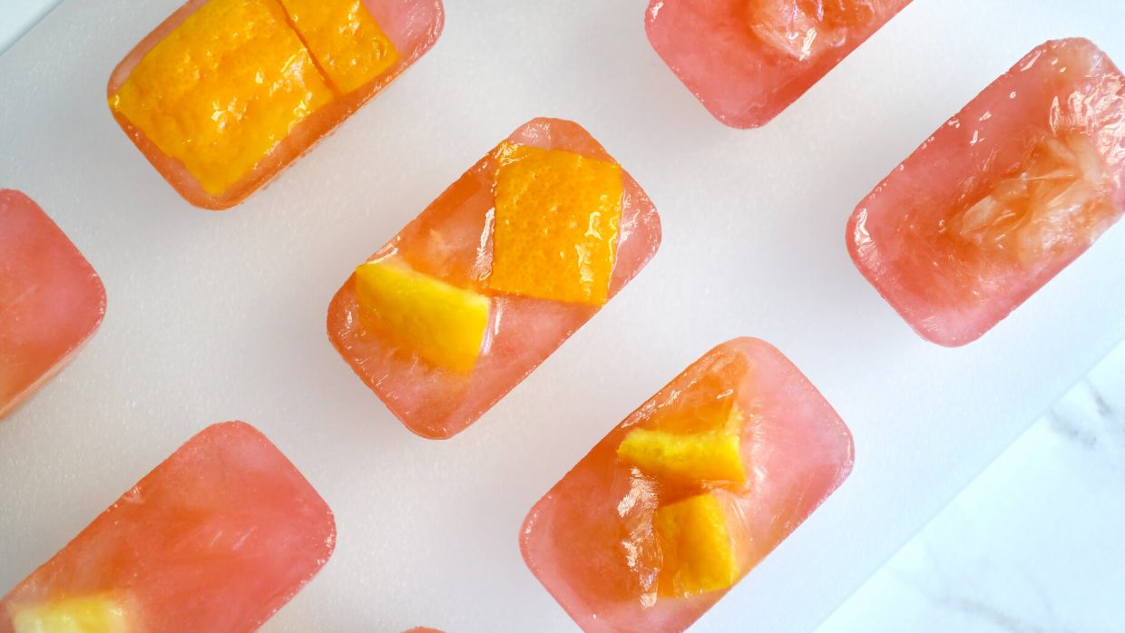 Recipe Fruit Infused Ice Cubes 2