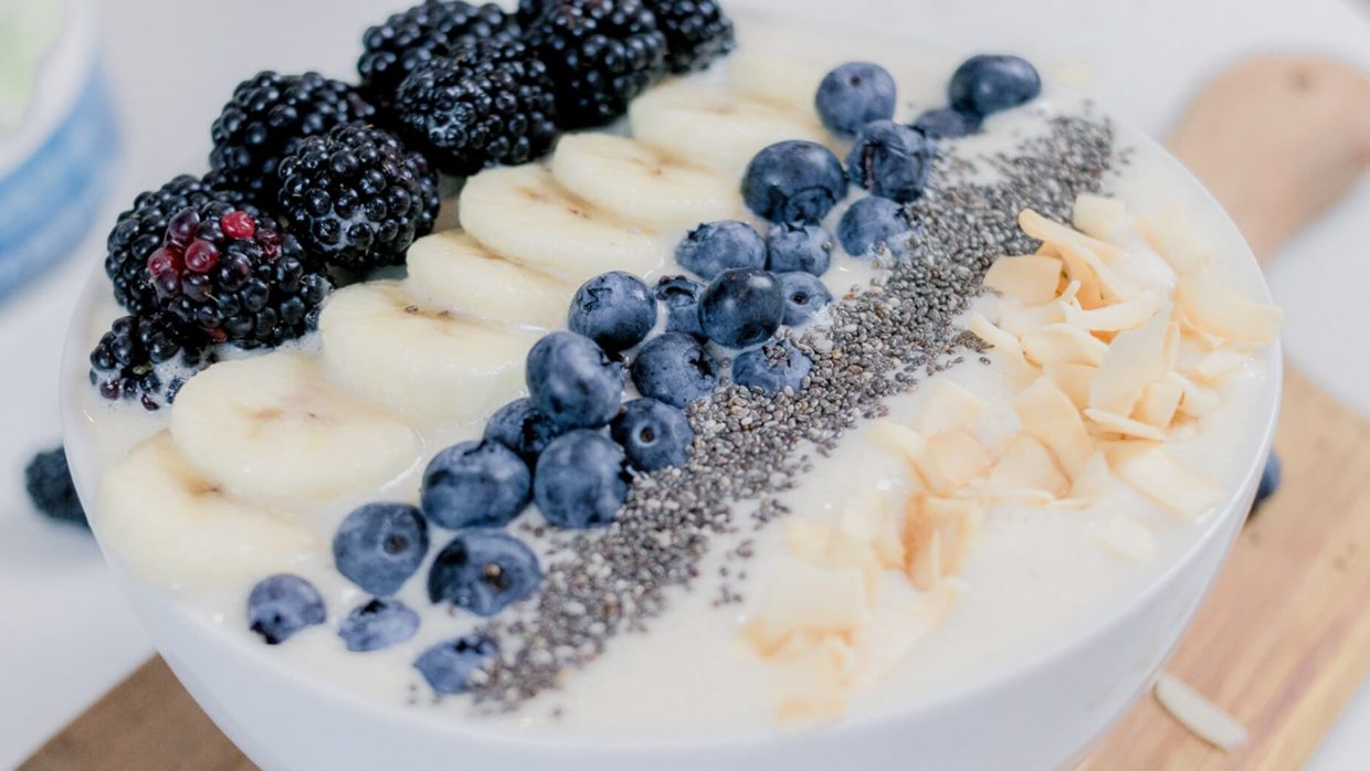 Recipe Tropical Citrus Protein Smoothie Bowl 5