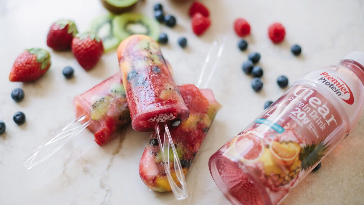 Recipe Tropical Punch Protein Popsicles 2