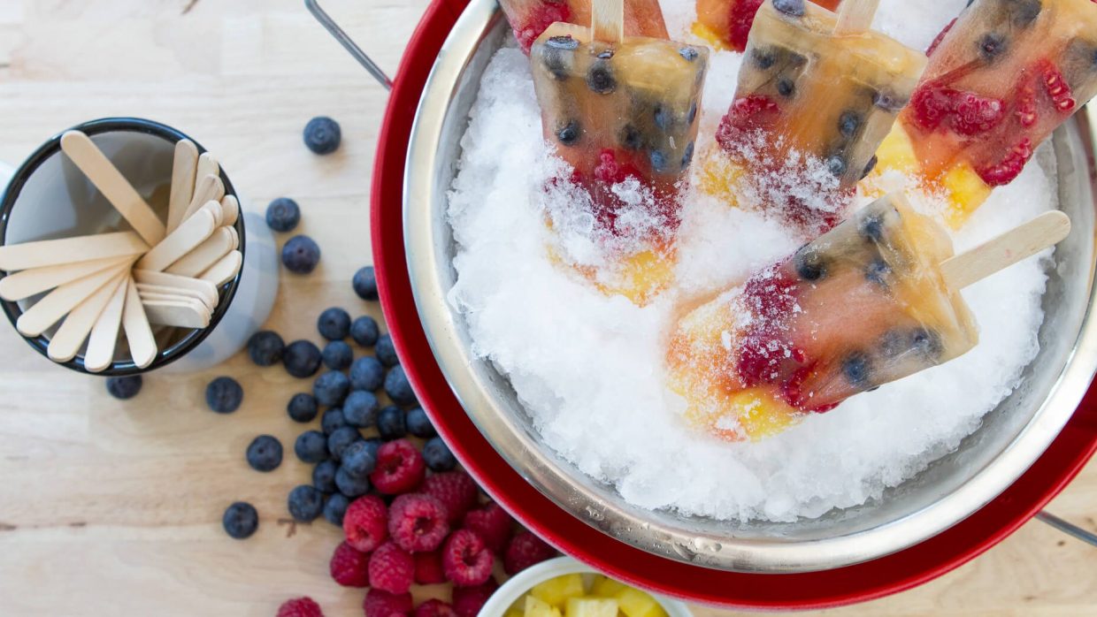 Recipe Tropical Punch Protein Popsicles 3